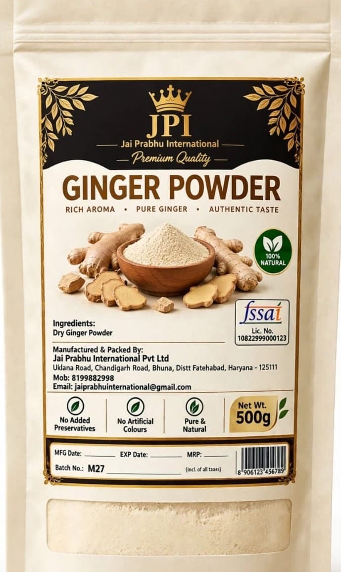 JPI Ginger Powder 500g pouch