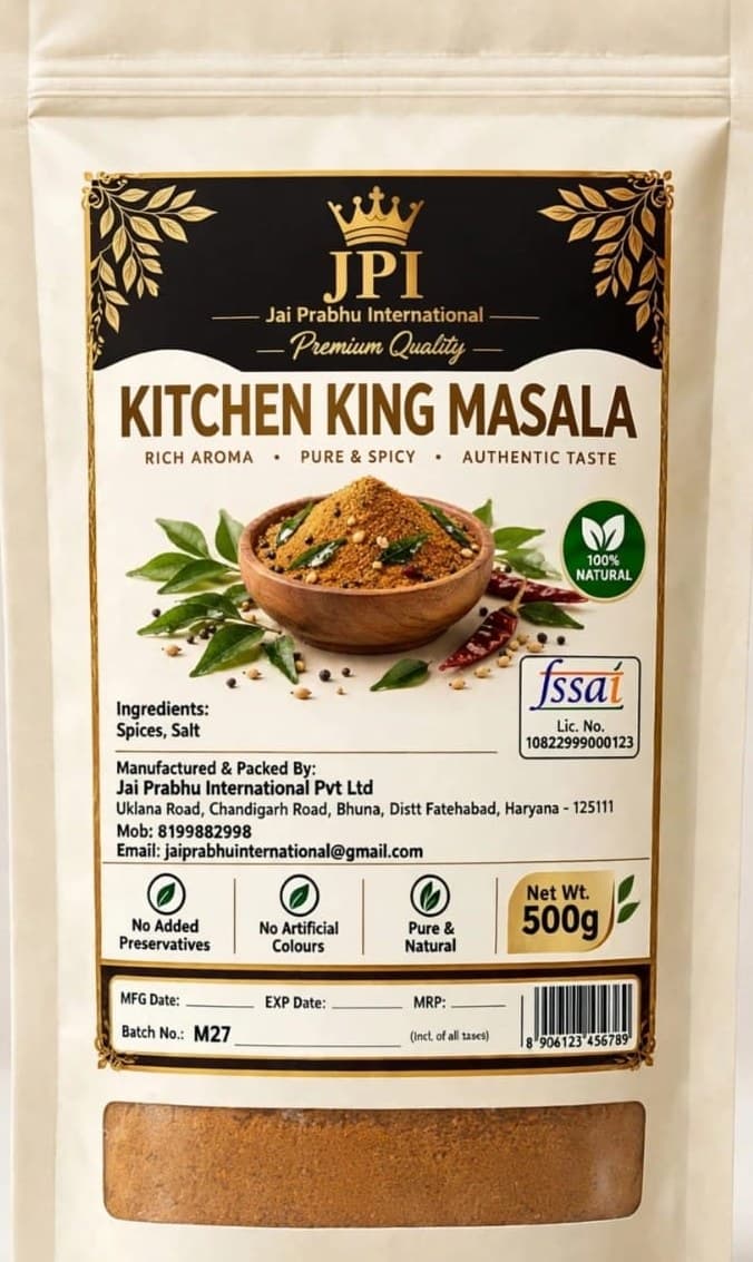 JPI Kitchen King Masala 500g pouch