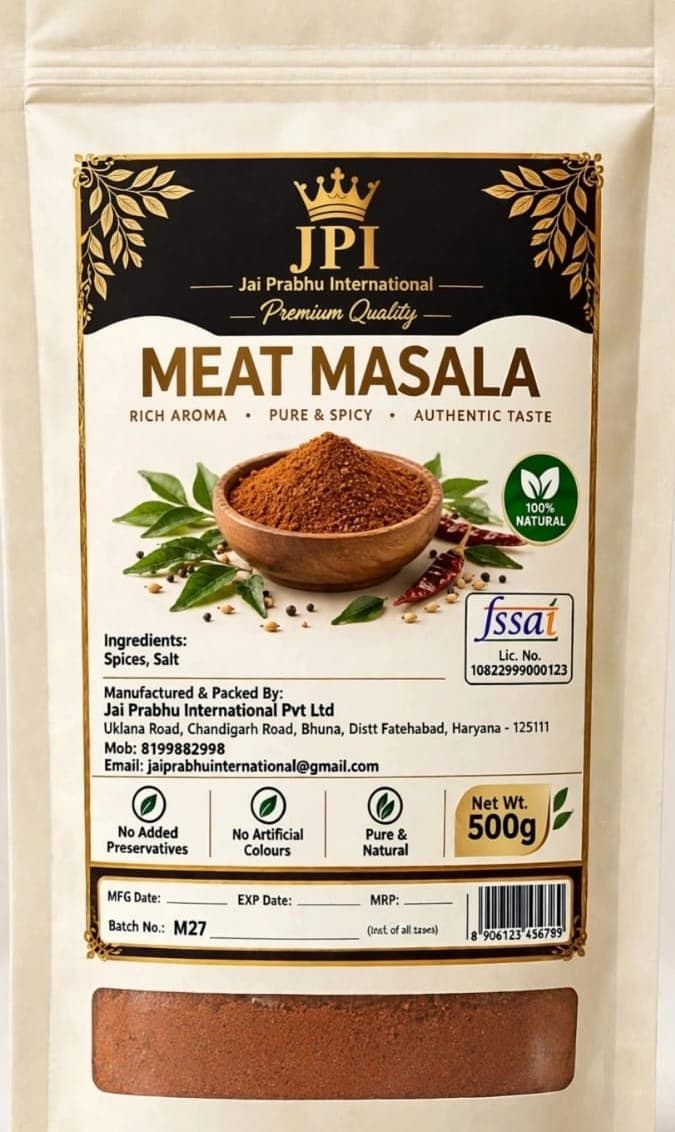 JPI Meat Masala 500g pouch