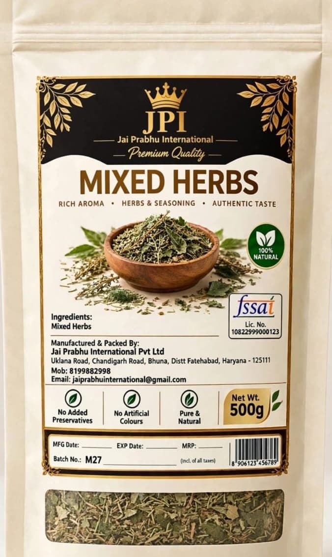 JPI Mixed Herbs 500g pouch