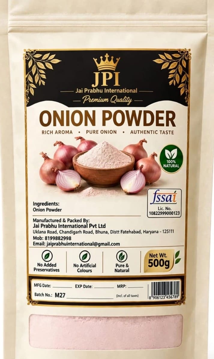 JPI Onion Powder 500g pouch