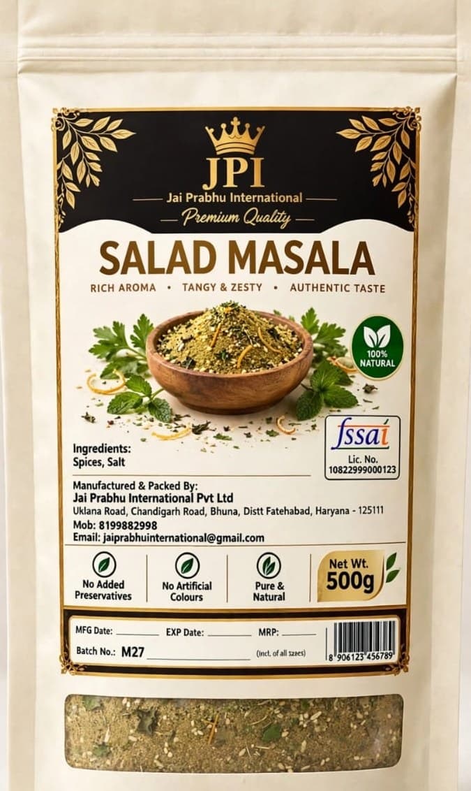 JPI Salad Masala 500g pouch